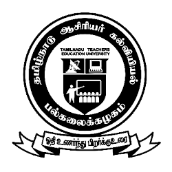 Tamil Nadu Teachers Education University, Chennai Logo